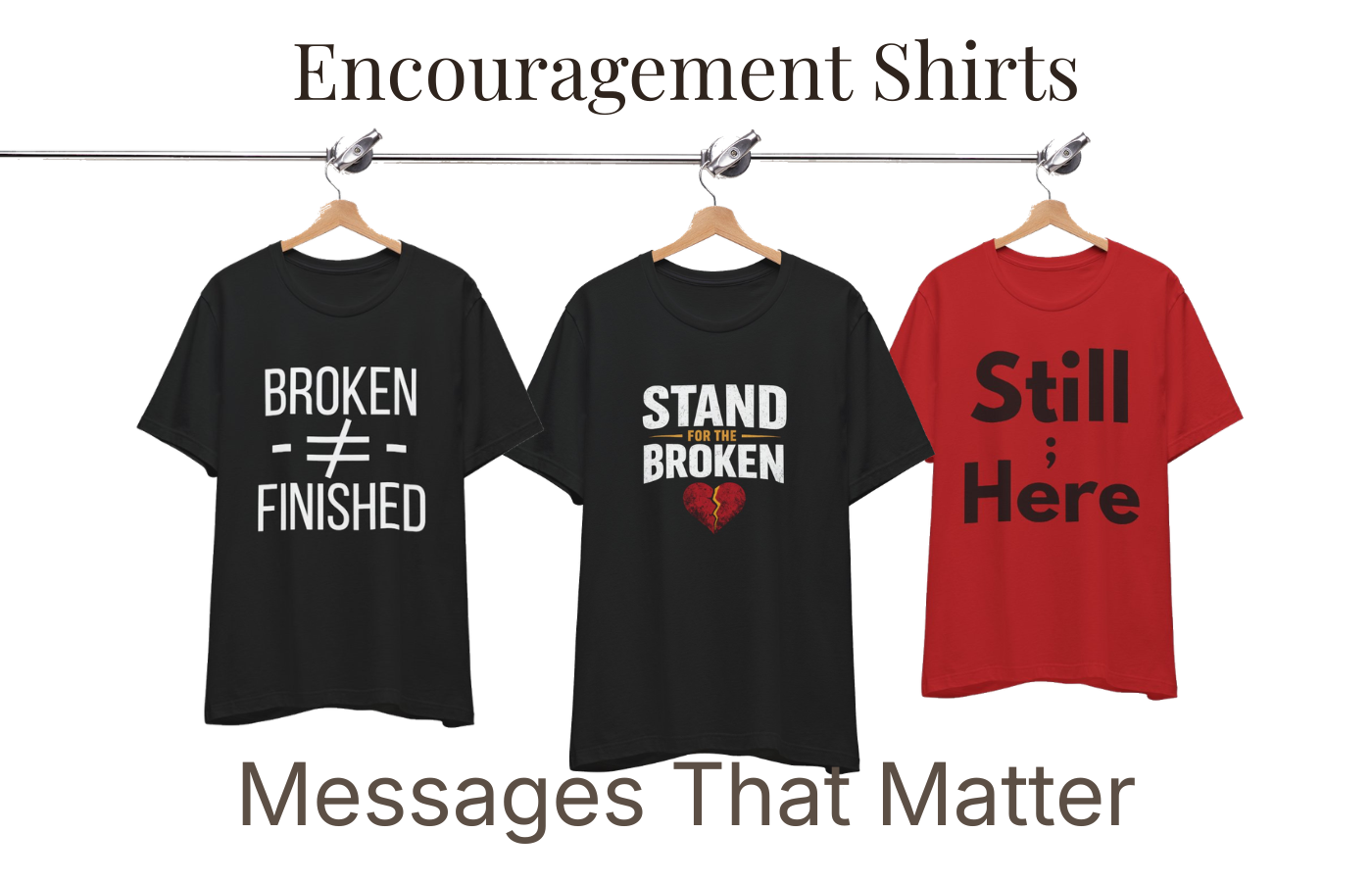 Stand For The Broken encouragement apparel